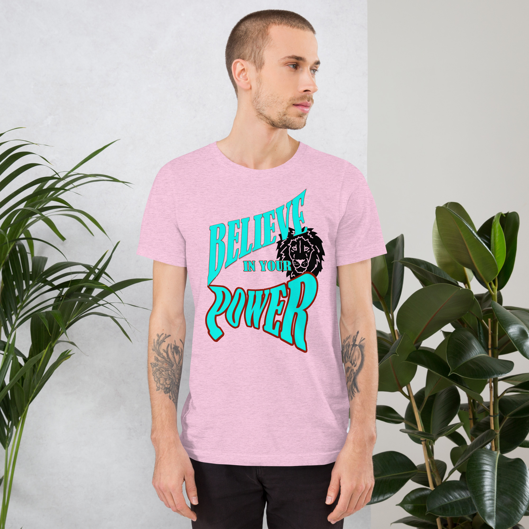 Unisex believe in t-shirt - Image 4