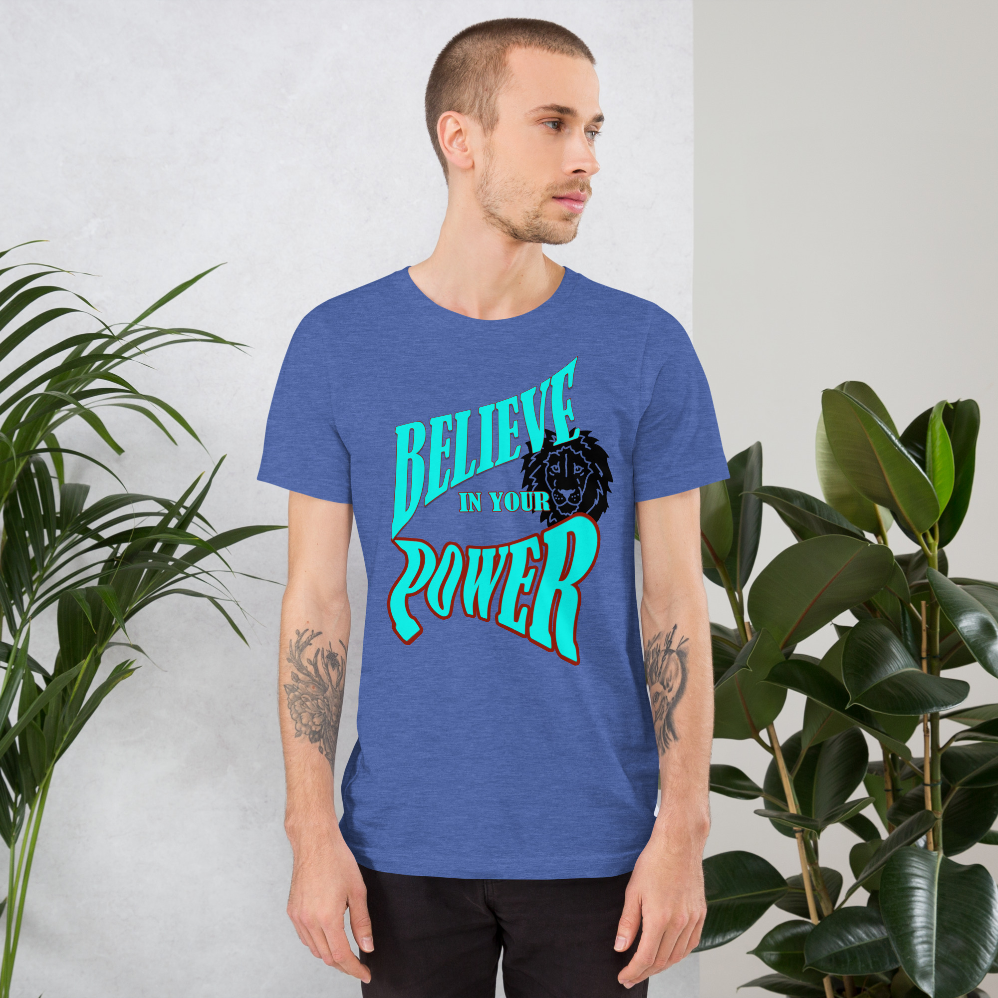 Unisex believe in t-shirt