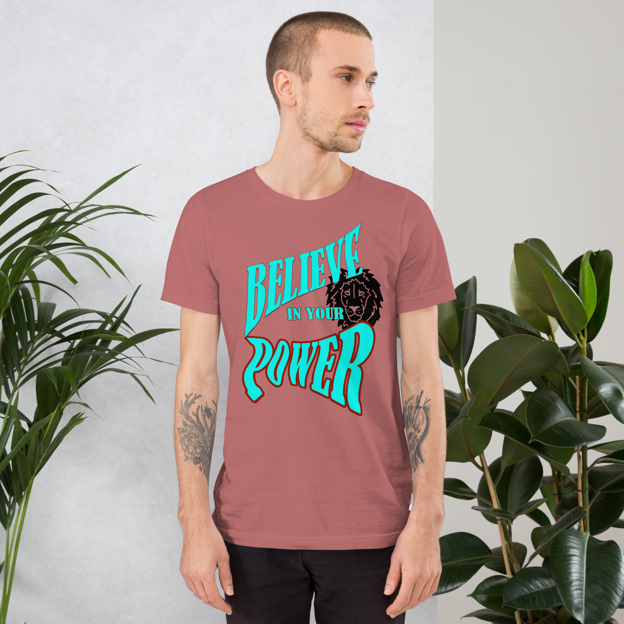 Unisex believe in t-shirt - Image 2