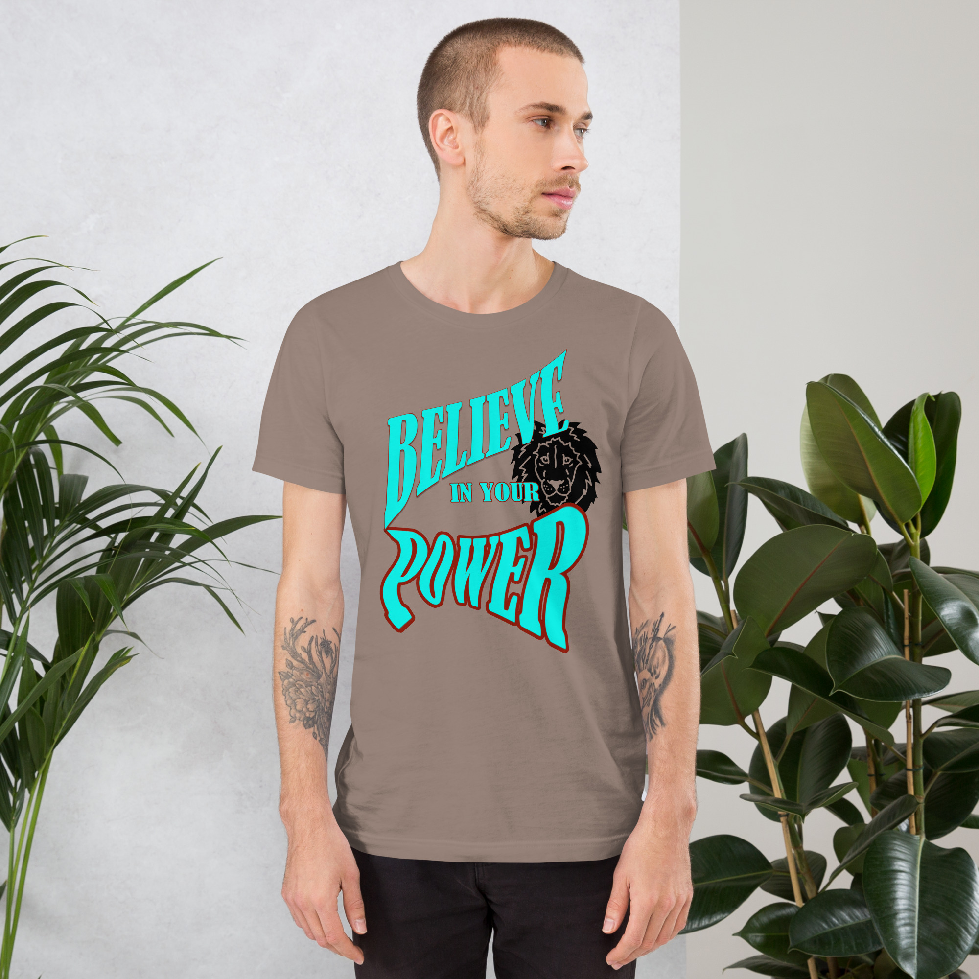 Unisex believe in t-shirt - Image 3