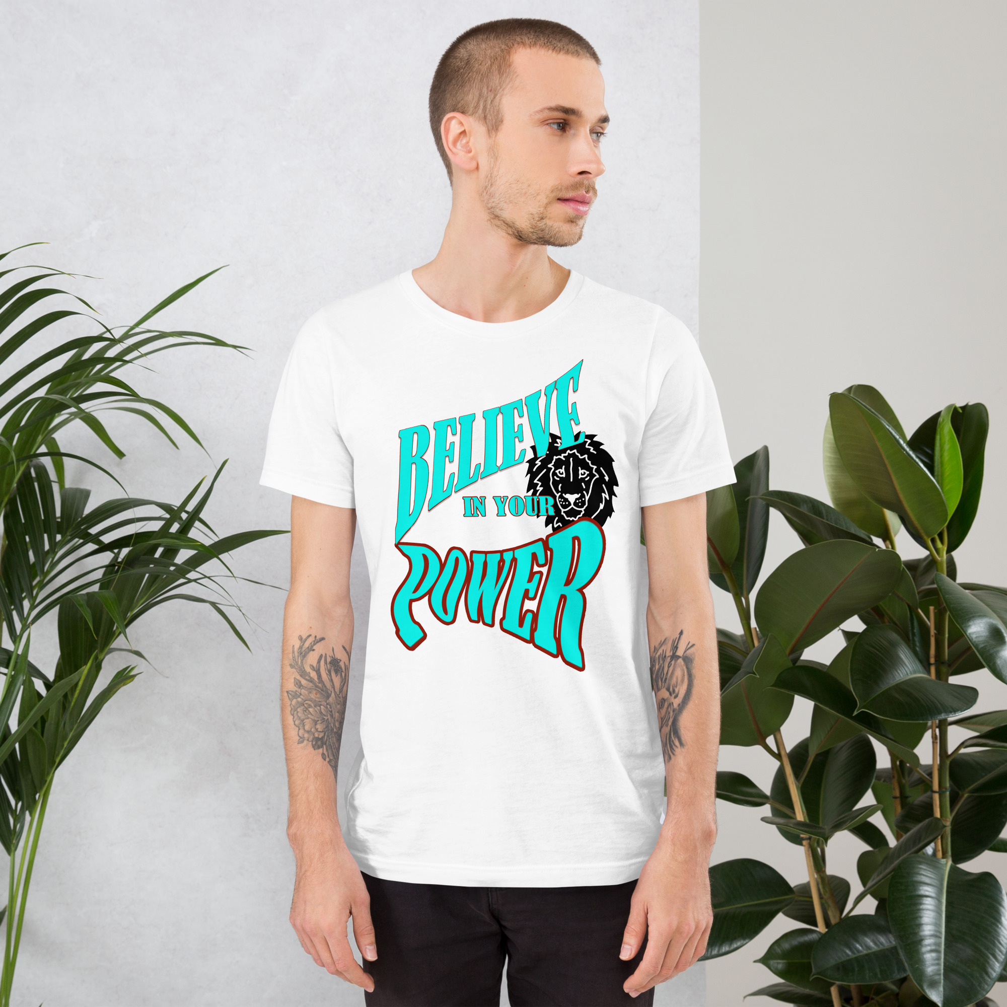 Unisex believe in t-shirt - Image 5