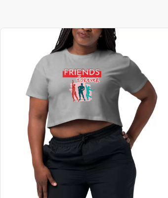 Women’s Friends Forever crop top