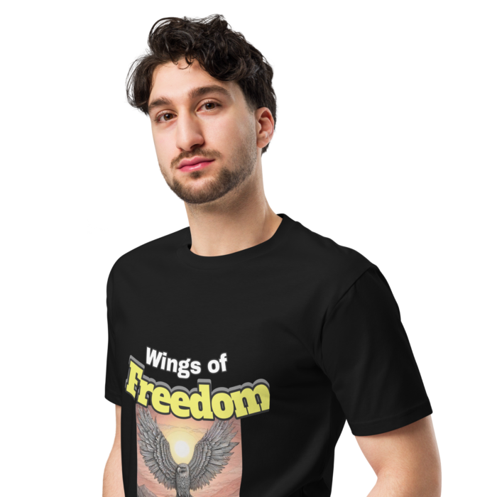 Freedom Unisex premium t-shirt - Image 3