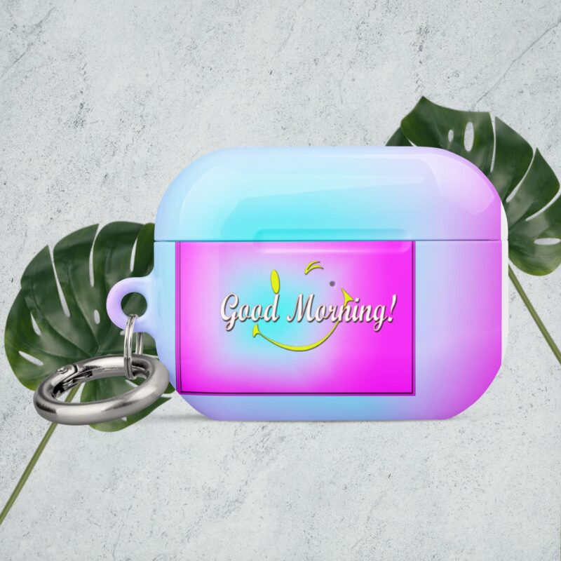 Clear Airpods Case with Keychain Designed for Apple AirPods®