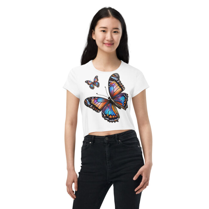 Butterfly Crop Tee - Image 2