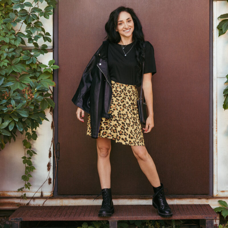 Skater Skirt Leopard