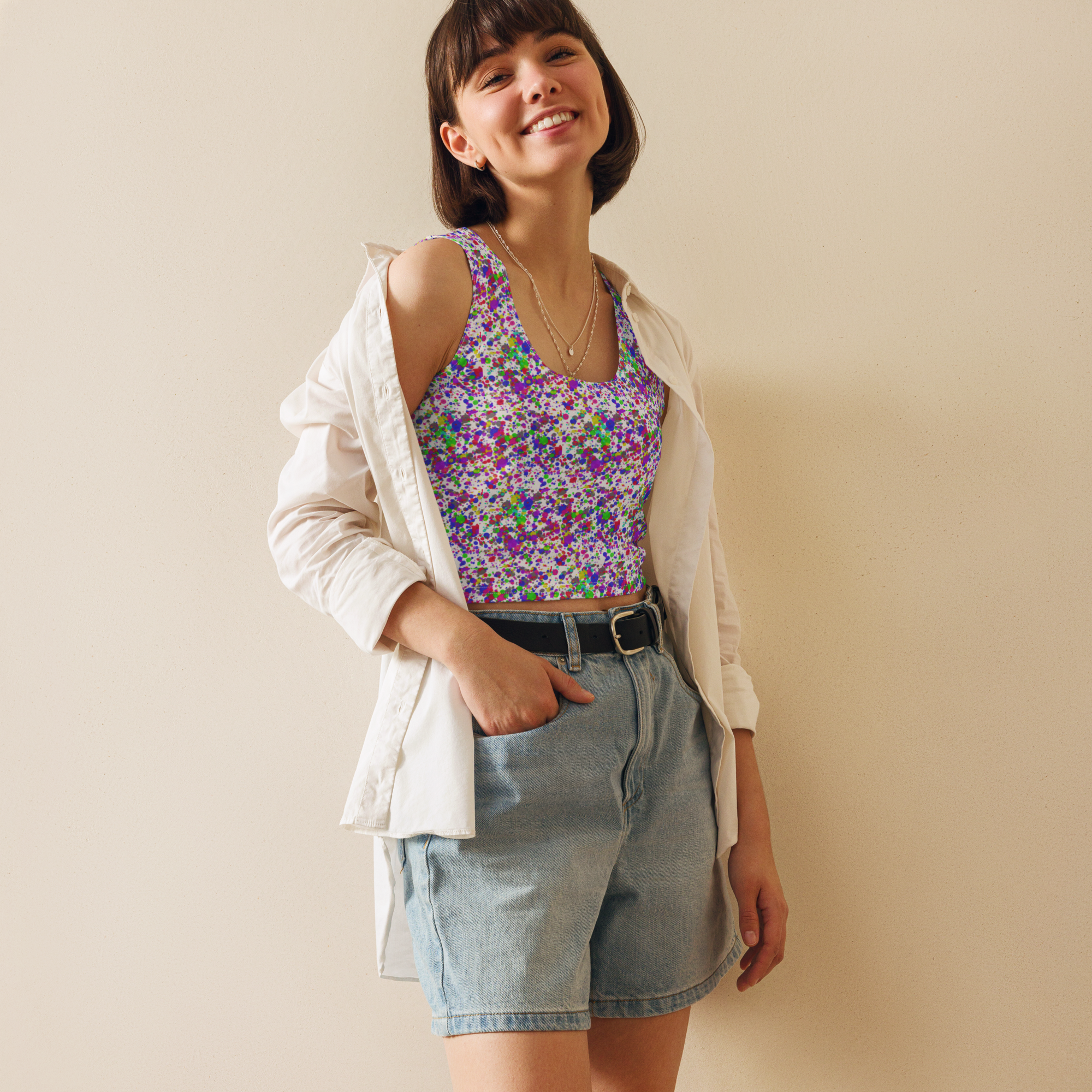 Crop Top printed