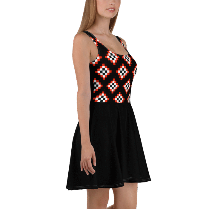 Skater Dress Black Pashapalli - Image 4