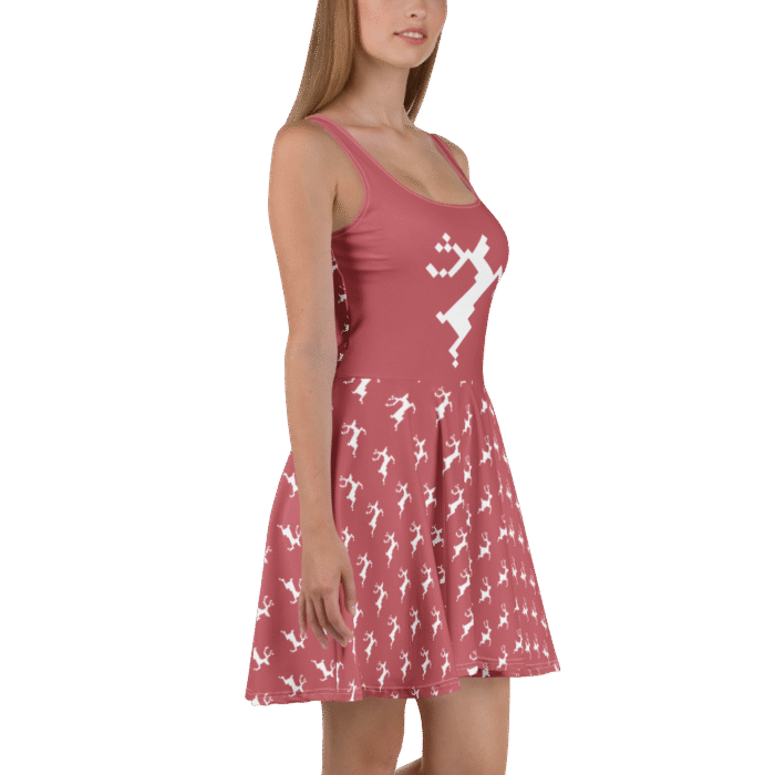 Skater Dress brown - Image 4