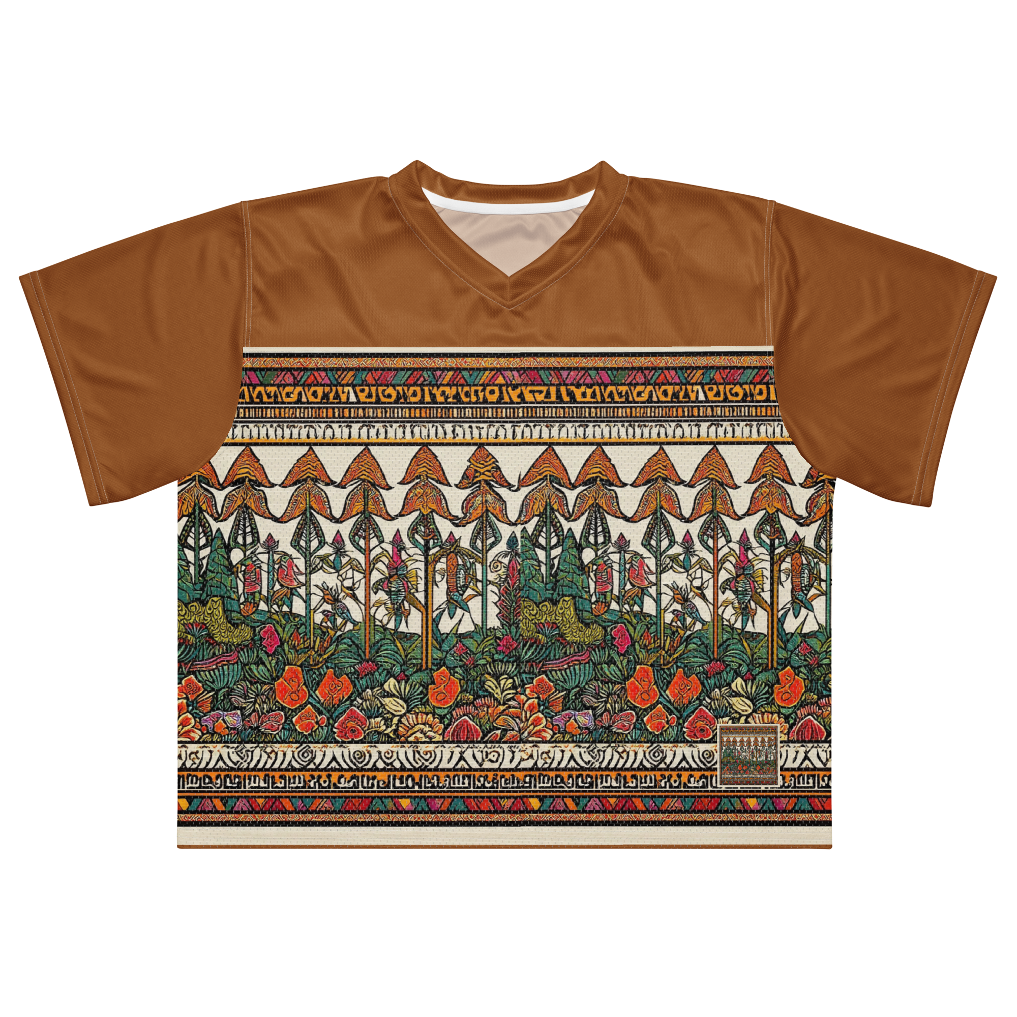 Women's brown jersey t-shirt – soft, comfortable & trendy casual top
