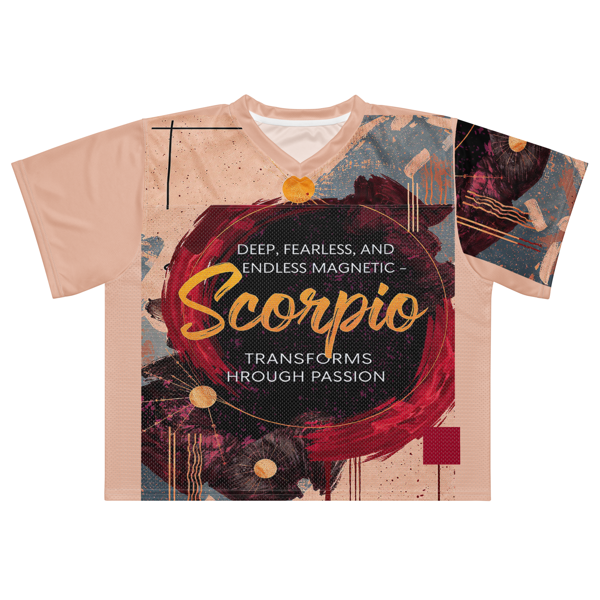 Scorpio jersey t-shirt – soft, comfortable & trendy casual couple top