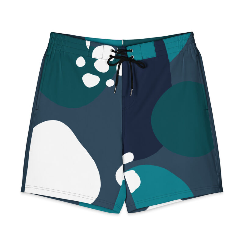 Men’s Sea Blue Gym Board Shorts – Sportswear Workout & Training Shorts