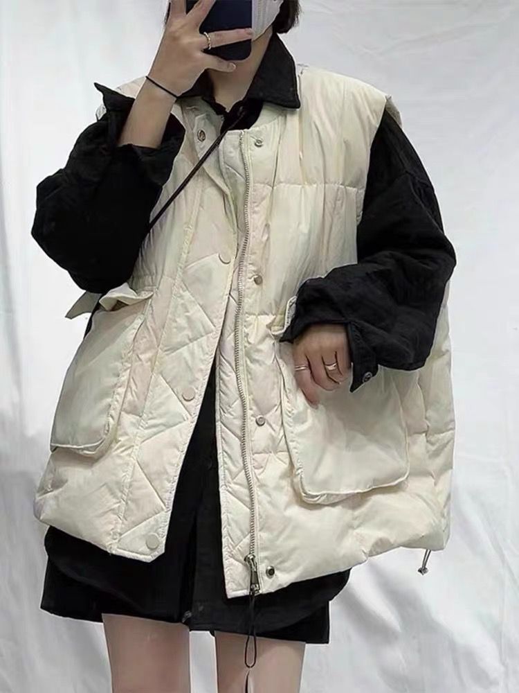 Women's Fashion Casual Outdoor wear Vest Jacket - Image 5