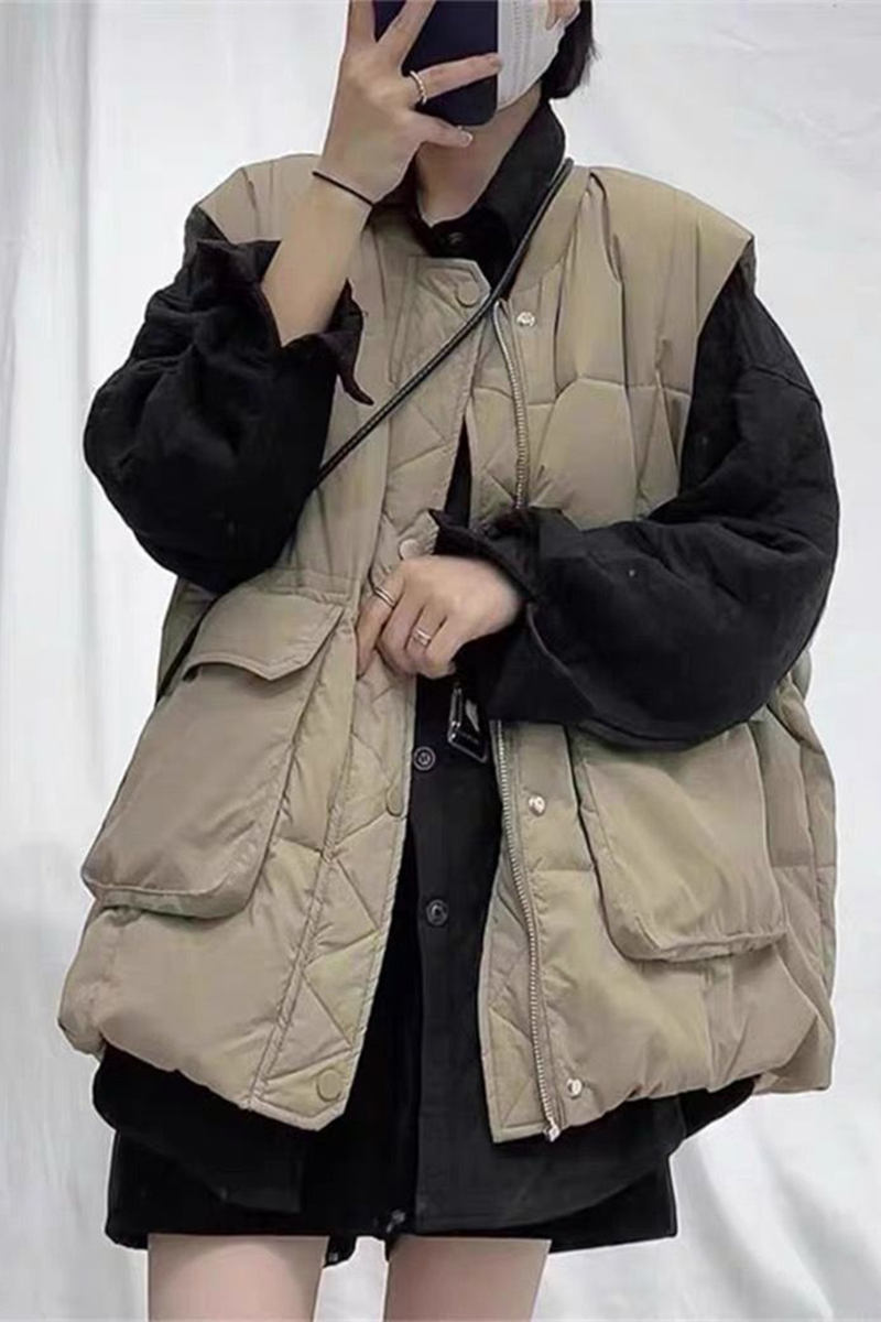 Women's Fashion Casual Outdoor wear Vest Jacket