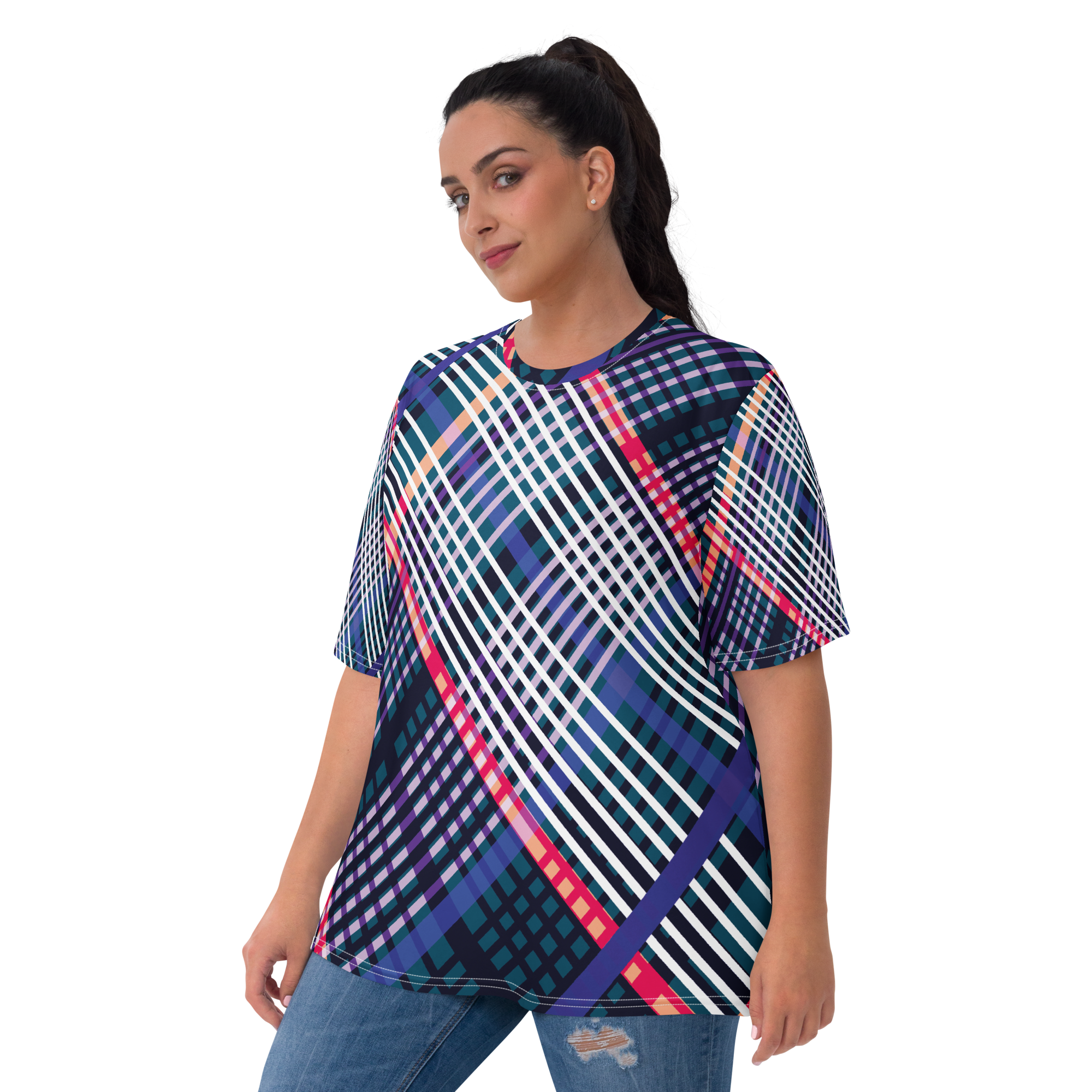 Women’s Classic Blue T-Shirt – Stylish Casual Everyday Top