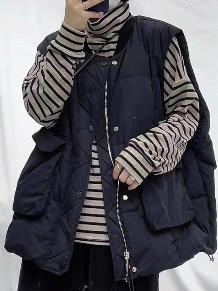 Women's Fashion Casual Outdoor wear Vest Jacket - Image 3